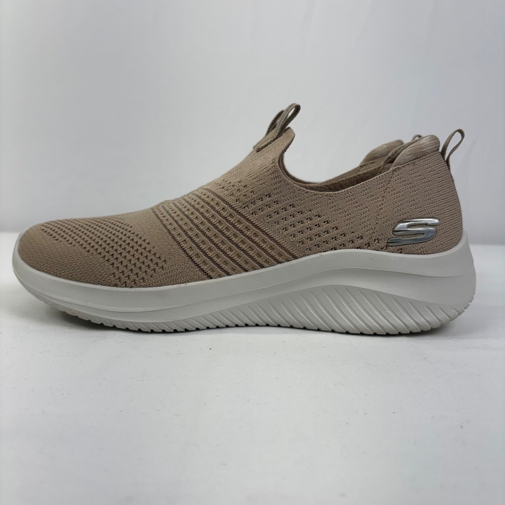 Skechers Women's Ultra Flex 3.0 Classy Charm Taupe Slip On Sneakers Shoes Size 9